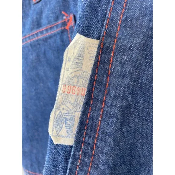 Vintage Montgomery Wards Mens Insulated Jeans 1960s 33/29